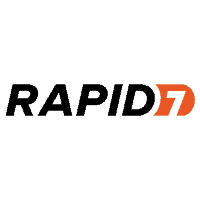 Rapid7 logo on a white background.