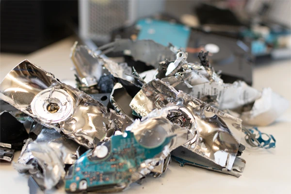New Test E-waste Security Services - Hard Drive Destruction